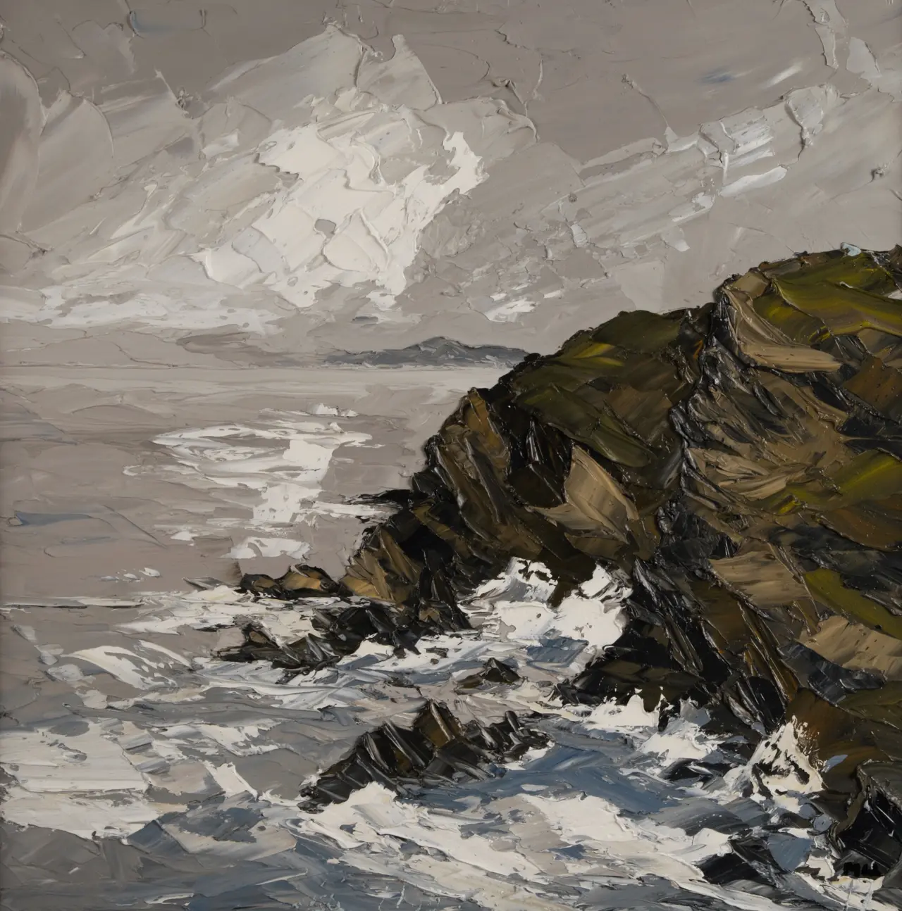 Martin Llewellyn - cliffs in porthgain